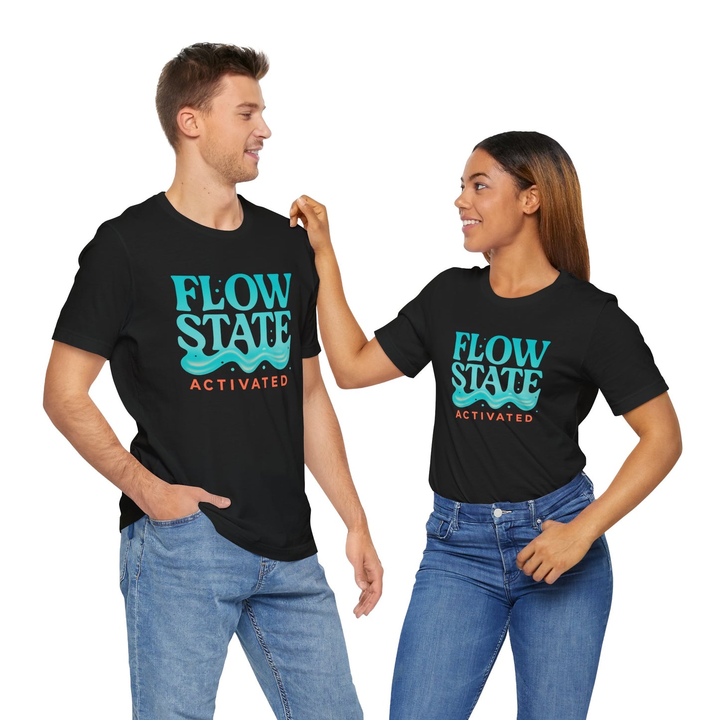 Flow State Activated — Minimal Motivational Tee