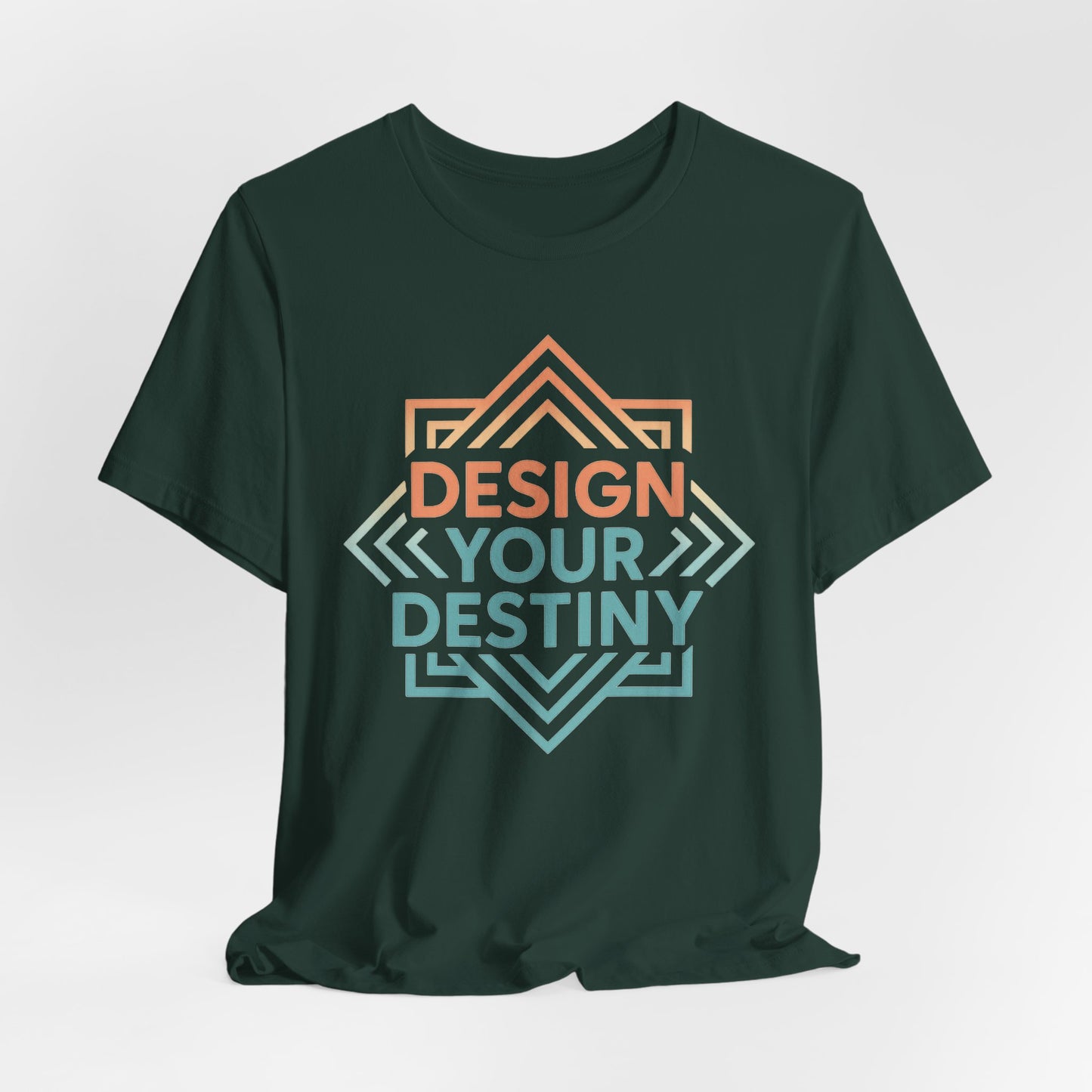 Design Your Destiny — T-Shirt— Minimal Motivational Tee