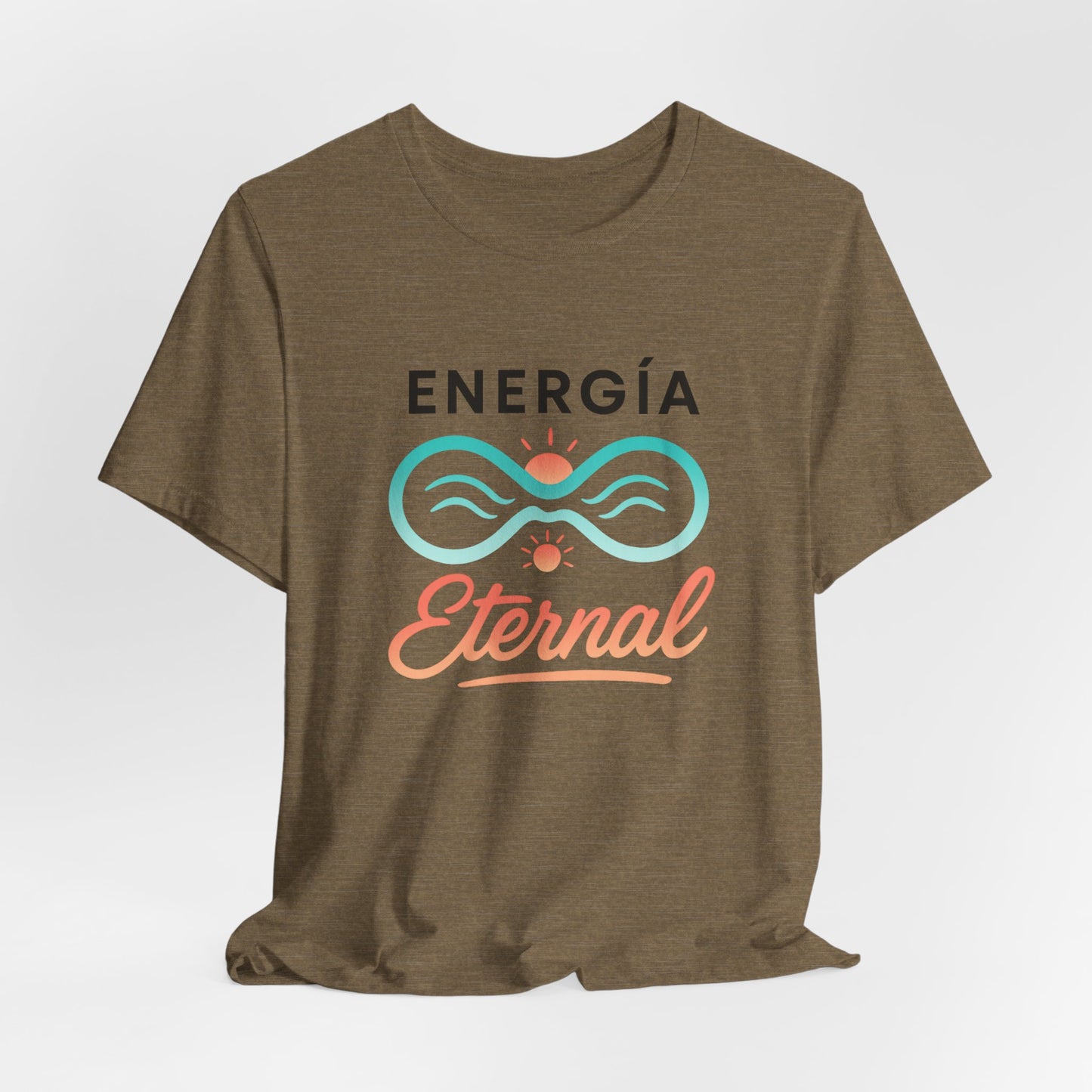 Energia Eternal — T-Shirt  — Minimal Motivational Tee