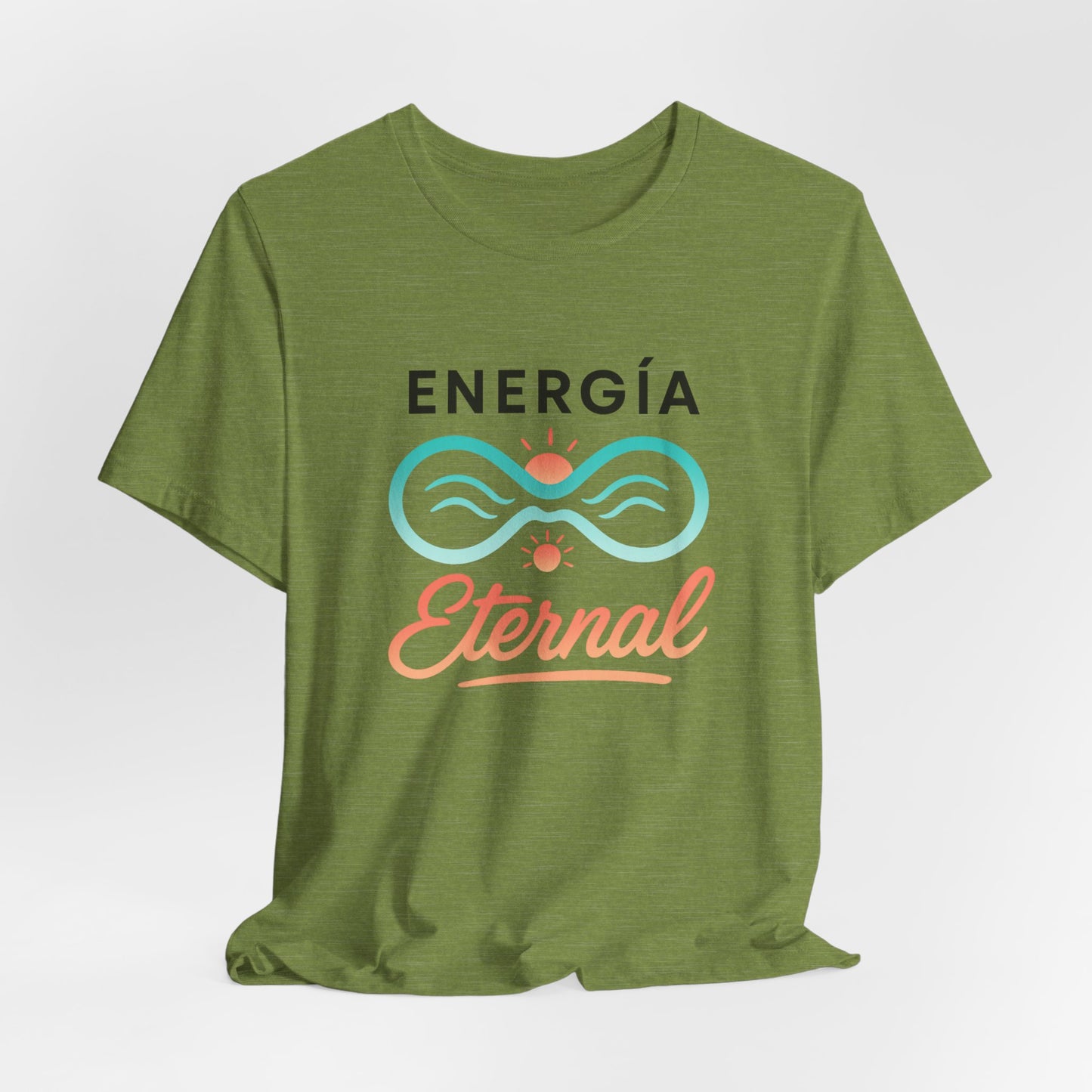 Energia Eternal — T-Shirt  — Minimal Motivational Tee