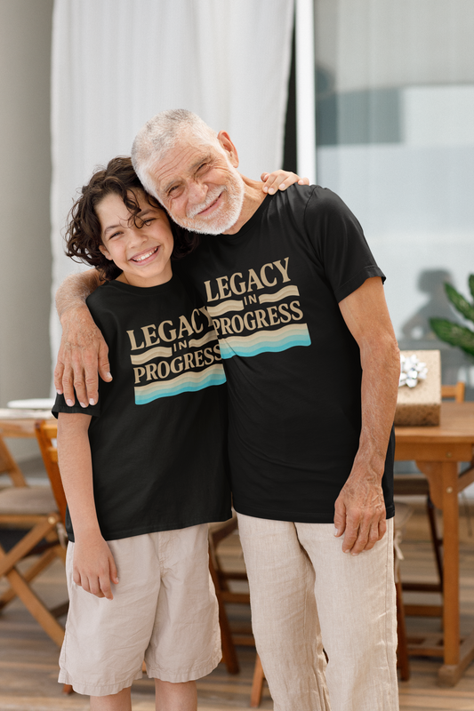 Legacy in Progress — T-Shirt — Minimal Motivational Tee