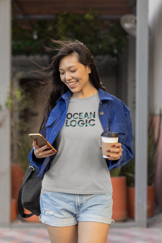 Ocean Logic — T-Shirt — Minimal Motivational Tee