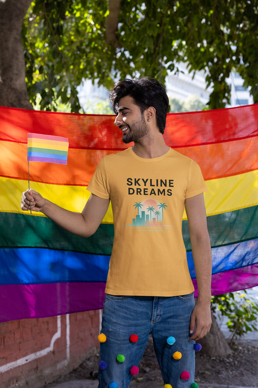 Skyline Dreams — On T-Shirt — Minimal Motivational Tee