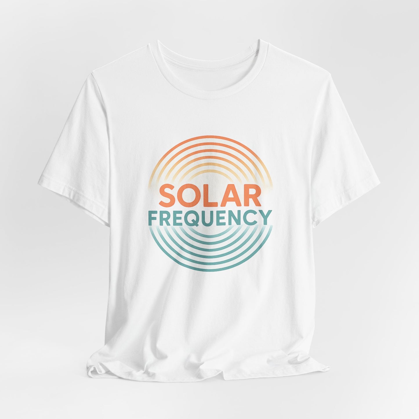 Solar Frequency — T-Shirt— Minimal Motivational Tee