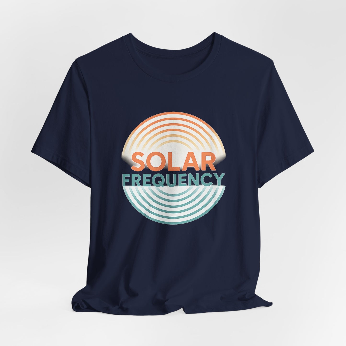 Solar Frequency — T-Shirt— Minimal Motivational Tee