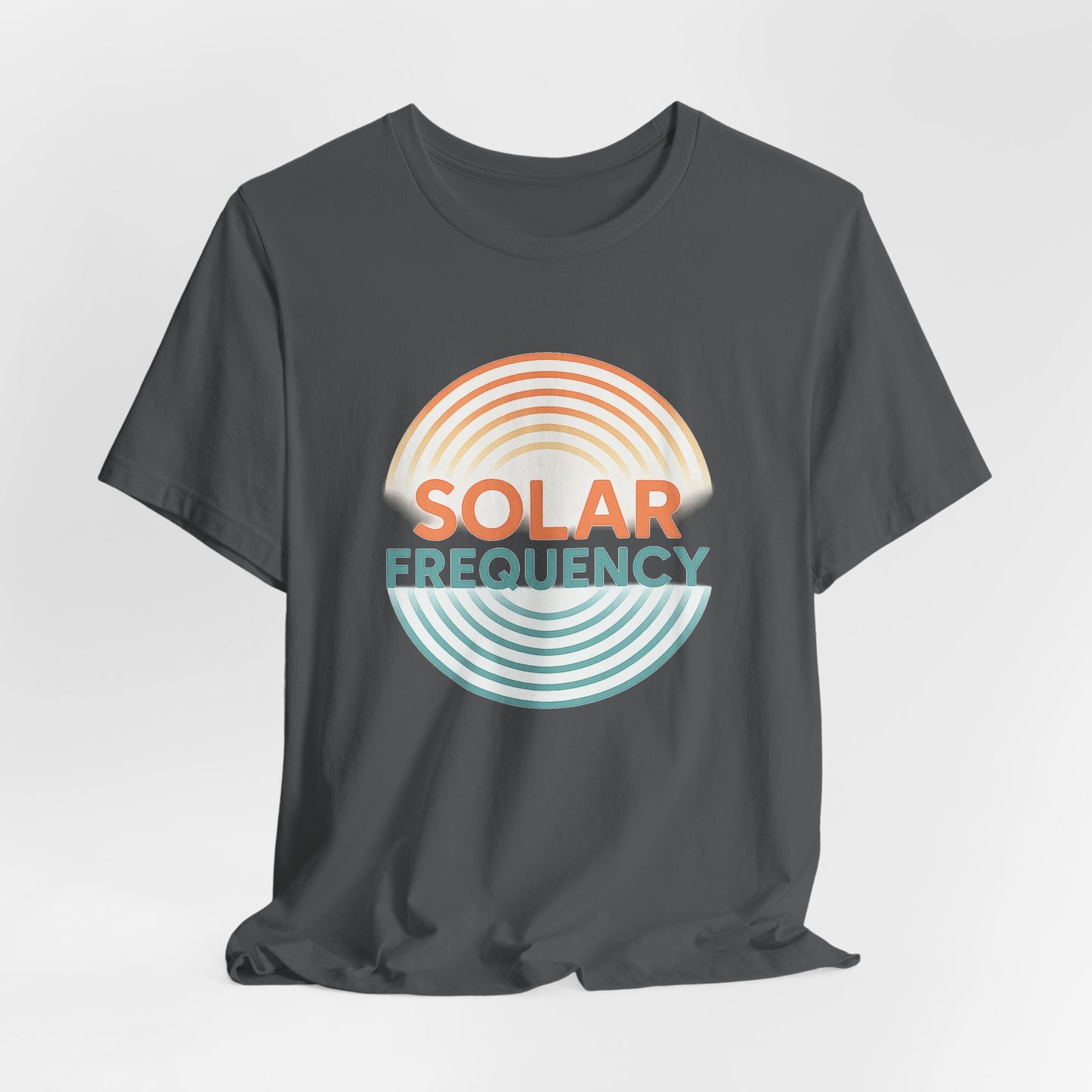 Solar Frequency — T-Shirt— Minimal Motivational Tee