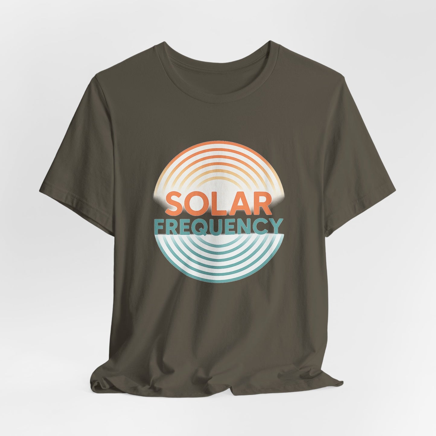 Solar Frequency — T-Shirt— Minimal Motivational Tee