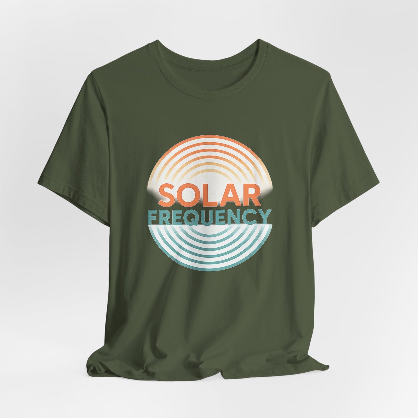 Solar Frequency — T-Shirt— Minimal Motivational Tee