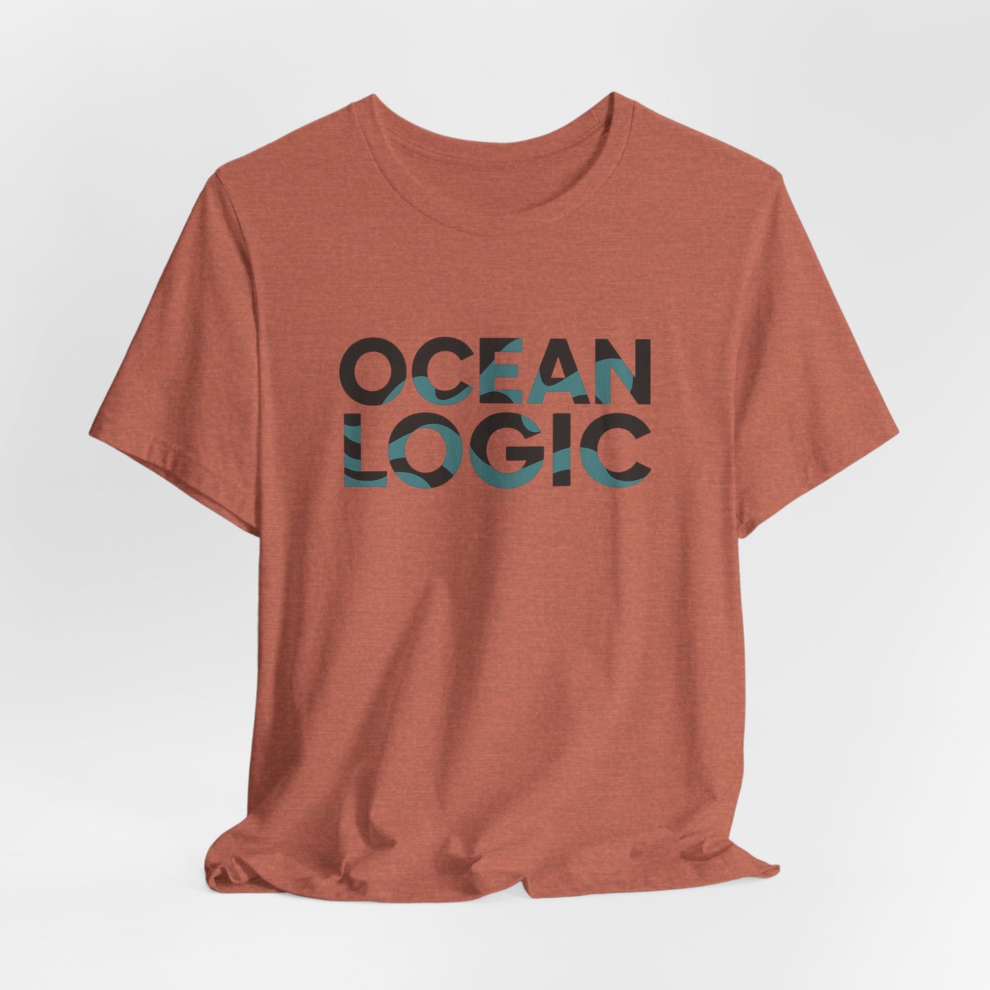 Ocean Logic — T-Shirt — Minimal Motivational Tee