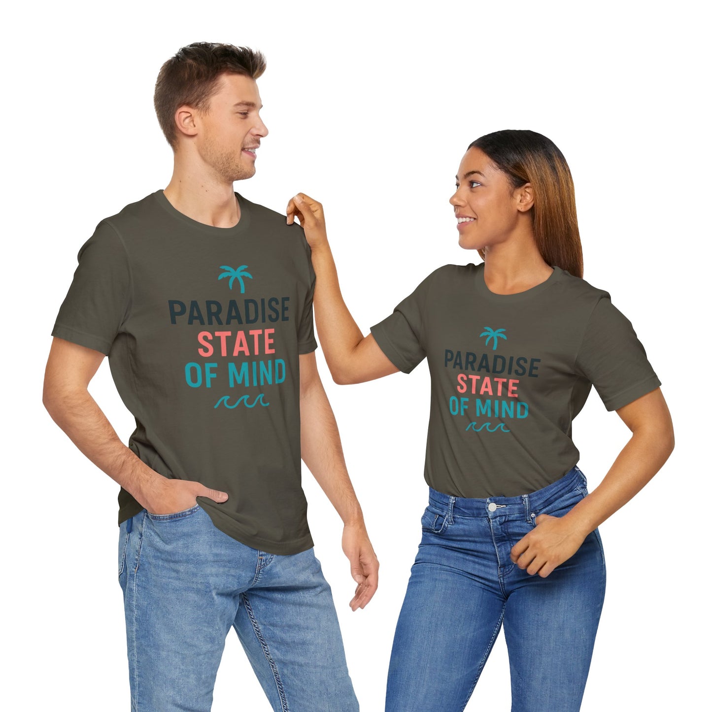 Paradise State of Mind — Minimal Motivational Tee