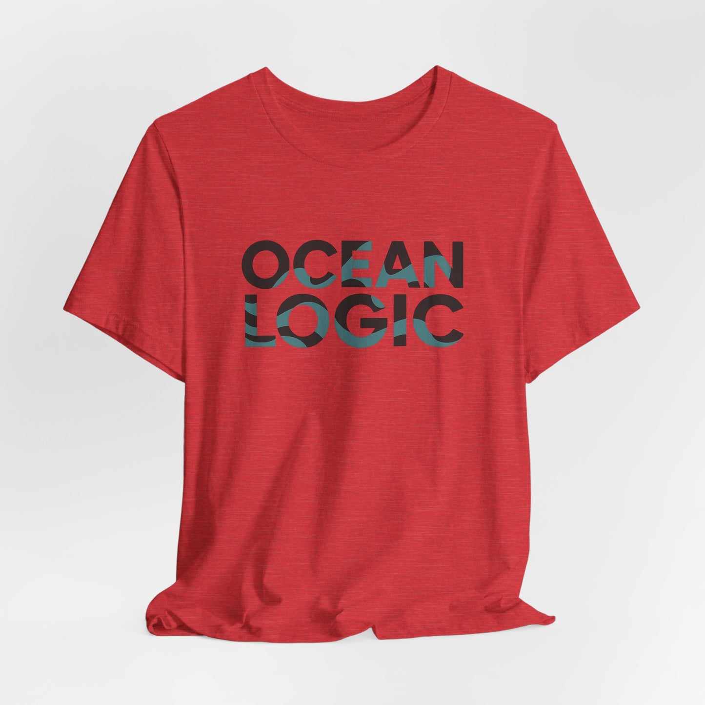 Ocean Logic — T-Shirt — Minimal Motivational Tee