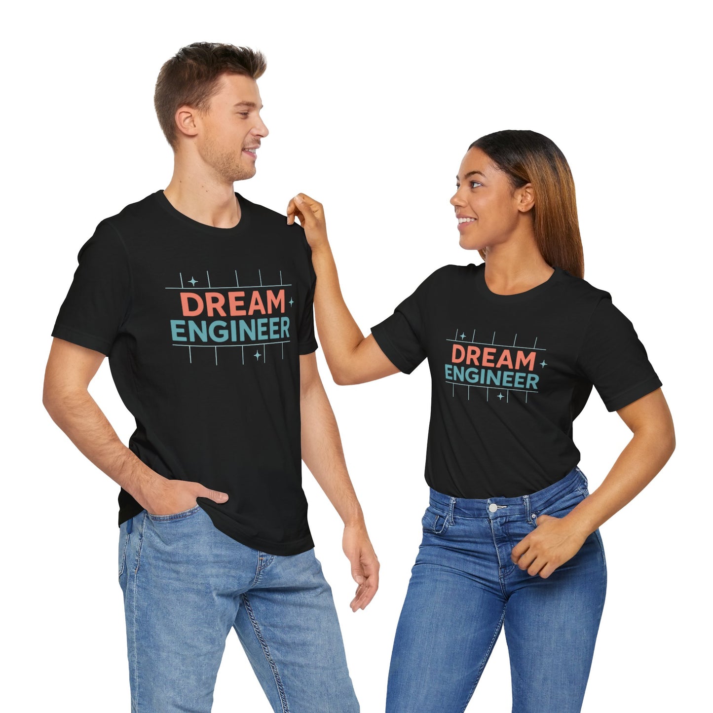 Dream Engineer — T-Shirt Minimal Motivational Tee
