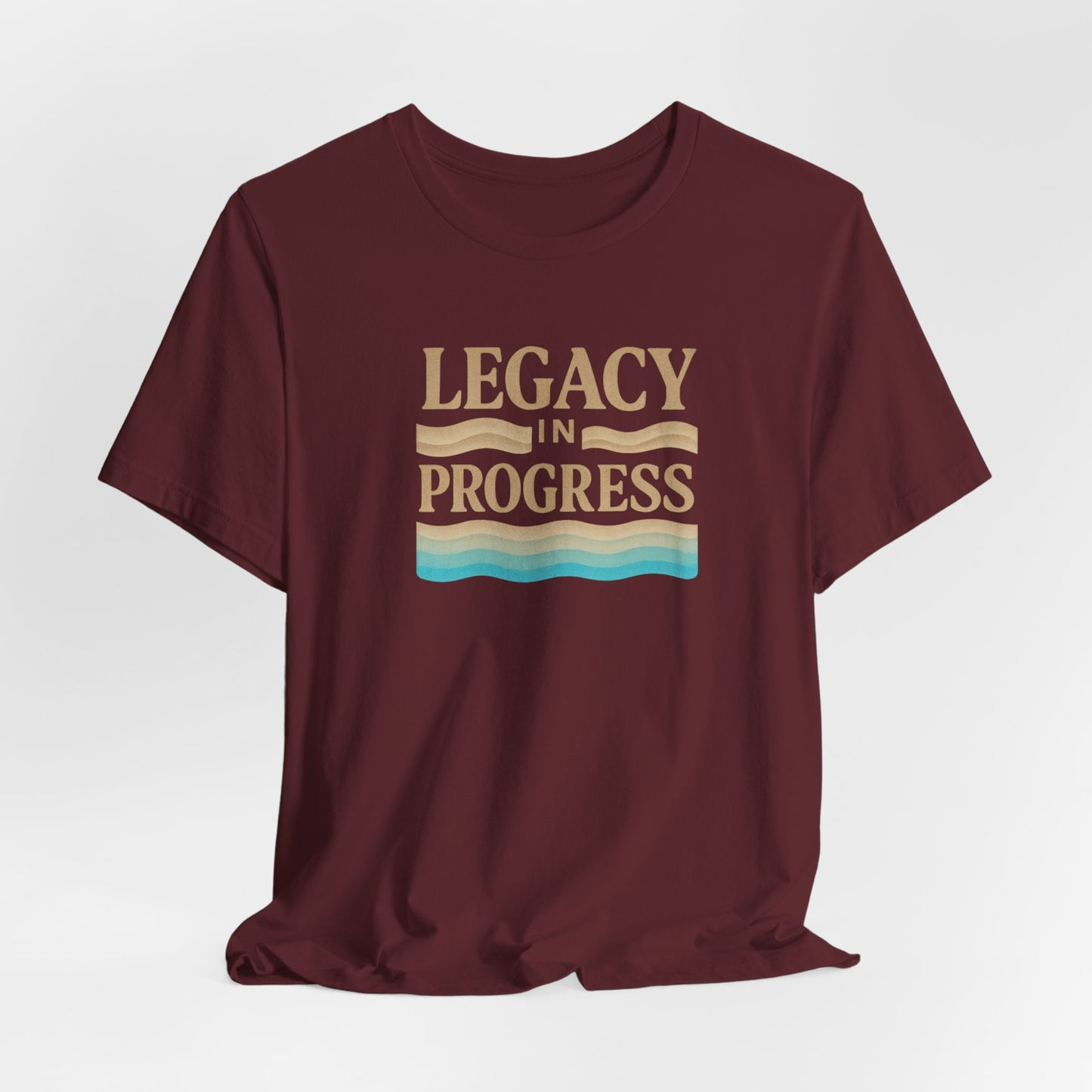 Legacy in Progress — T-Shirt — Minimal Motivational Tee