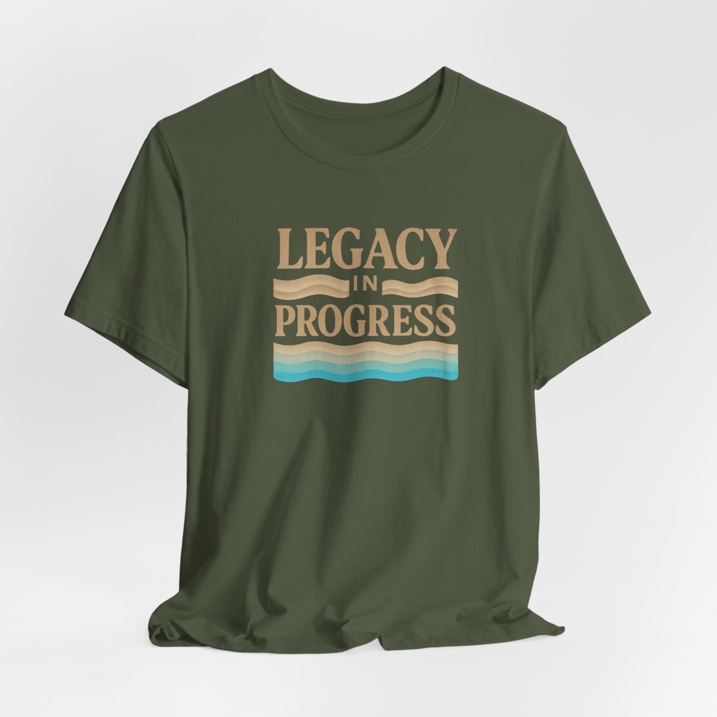 Legacy in Progress — T-Shirt — Minimal Motivational Tee